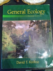 General Ecology by David T. Krohne (2000, Trade Paperback)