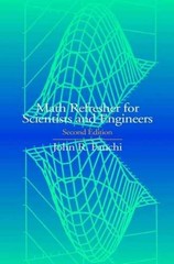 Math Refresher for Scientists and – Paperback, by Fanchi John R. – Good
