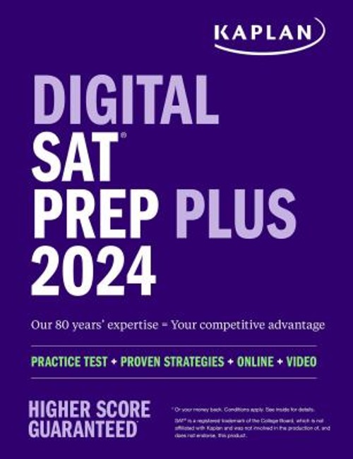 Digital SAT Prep Plus 2024: Prep Book, 1 Realistic Full Length Pr
