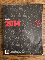 NFPA 70 National Electrical Code 2014 Paperback Textbook