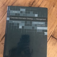Corporate Information Strategy and Management: Text an… by McFarlan, F. Warren