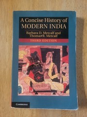Cambridge Concise Histories Ser.: Concise History of Modern India by Thomas…