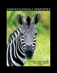 Understandable Statistics : Concepts and Methods, Hardcover by Brase, Charles…
