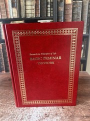 Research in Principles of Life Basic Seminar Textbook 1981 Hardcover –
