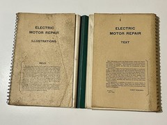 Vintage 1946 Electric Motor Repair Robert Rosenberg 1st Edition Murray Hill Book