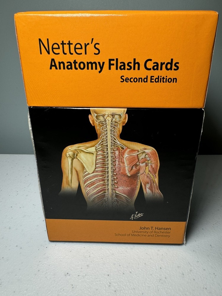 Netter’s Anatomy Flash Cards 2nd Edition – with Student Consult Online Access