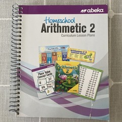 NEW Abeka Arithmetic 2 Curriculum Lesson Plans homeschool 2nd grade math tg te
