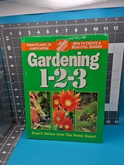 Gardening 1-2-3 Hardcover Illustrated Encyclopedia by The Home Depot, 366 Pages