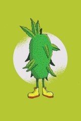 120 Pages DINA5: Cannabis Graphic Jorunal Book For Marijuana Smoker 120 Pages…