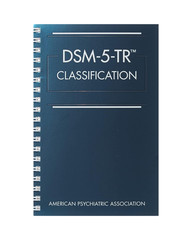 DSM-5-TR Classification (English) Spiral-bound-(Expedited ship)