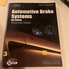 Thomson Delmar Learning Today’s Technician Automotive Brake Systems 4th Edition