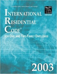 International Residential Code 2003 (International Code Council Series)