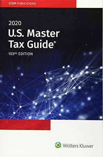 U.S. Master Tax Guide (2020) – Paperback By CCH Tax Law Editors – GOOD