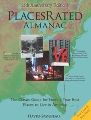 Places Rated Almanac: The Classic – Paperback, by Savageau David – Very Good