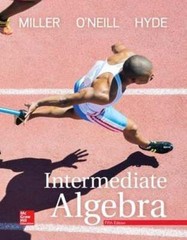 Intermediate Algebra by Julie Miller: Used