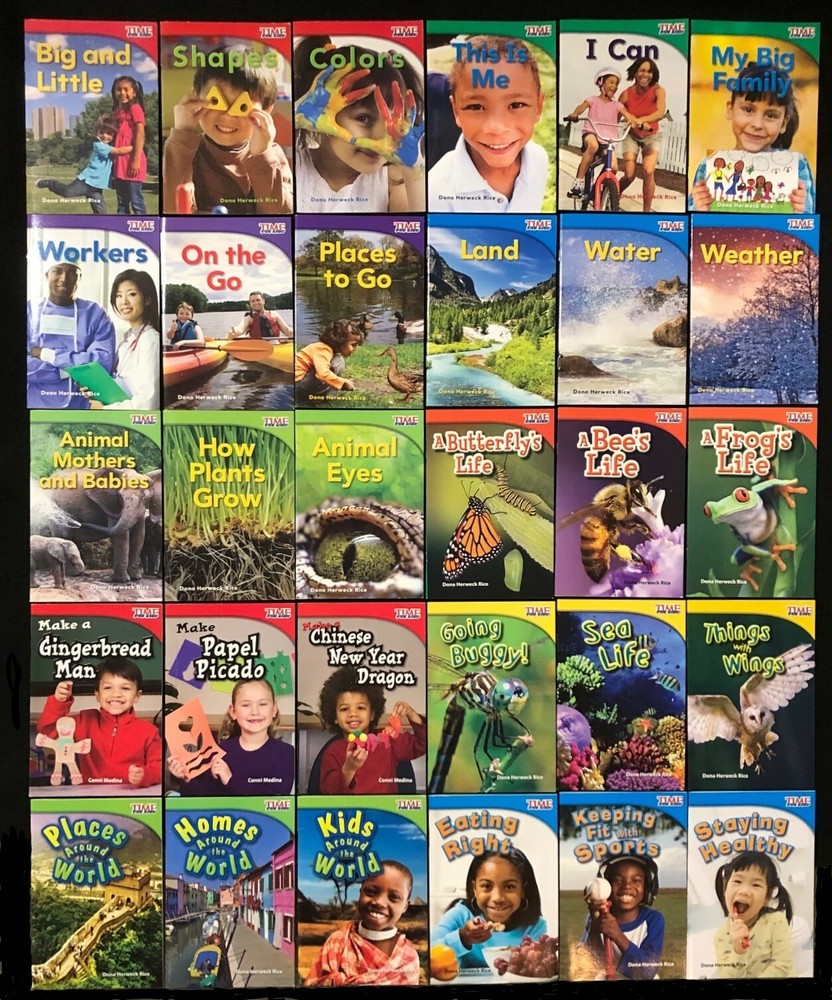 1st Grade – TIME FOR KIDS (SOCIAL STUDIES & SCIENCE) 30 Nonfiction Reader Books