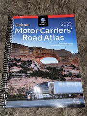 Rand McNally 2022 Deluxe Motor Carriers Road Atlas (Rand McNally Motor C – GOOD