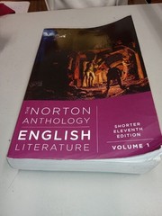 The Norton Anthology of English Literature – Shorter 11th Edition – Volume 1