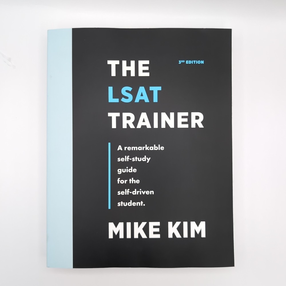 LSAT Trainer : Self-Study Guide by Mike Kim Brand New Paperback 2022 3rd Edition