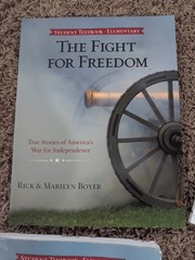 MasterBooks Fight For Freedom BiographiesOfTheRevolution 3 Textbooks & Teacher