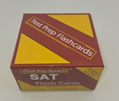 SAT Test Prep Flashcards – Practice Questions & Review – Study Aid Cards Set