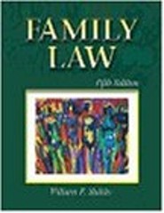 Family Law Hardcover William P. Statsky
