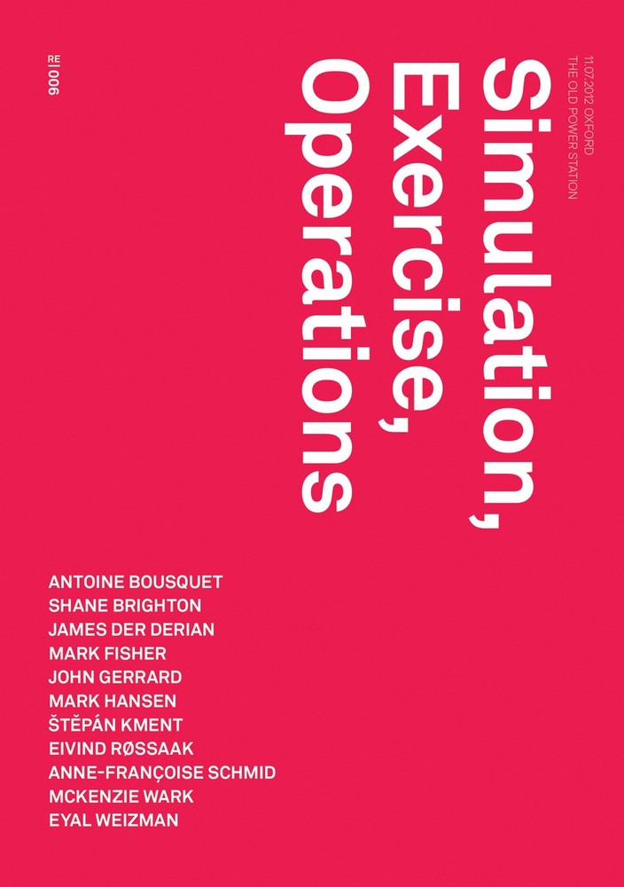 Simulation, Exercise, Operations (Urbanomic / Redactions), , Excellent Book