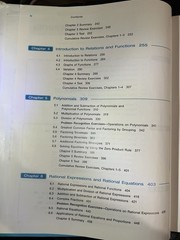 Intermediate Algebra by Julie Miller, Nancy Hyde and Molly O’Neill (2006)