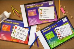 40-Count Bond Paper Tablet for 1st Grade Handwriting Practice – 11 x 8.5 Inches