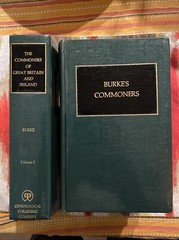 The Commoners of Great Britain & Ireland V. 1 & 4 by John Burke (HC, 1977)