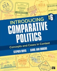 INTRODUCING COMPARATIVE POLITICS: CONCEPTS AND CASES IN CON… Stephen Walter Or