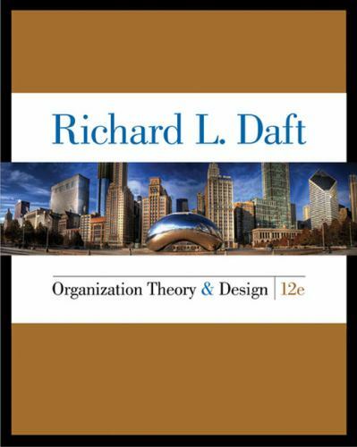 MindTap Course List Ser.: Organization Theory and Design by Richard L. Daft…
