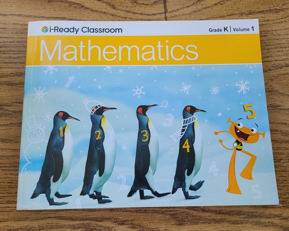 i-Ready Classroom Mathematics Grade K Volume 1 – New
