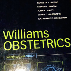 Williams Obstetrics 22nd Edition Hardcover Textbook 2005 McGraw-Hill 1456p