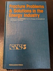 Fracture Problems and Solutions in the Energy Industry, Simpson, 1982, Harcover.