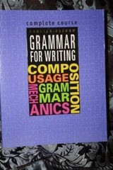 Sadlier-Oxford Grammar for Writing: Complete Course (Grammar for Wr – ACCEPTABLE