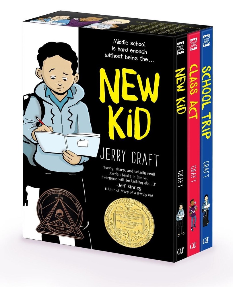 New Kid 3-Book Box Set: A Graphic Novel Collection: New Kid, Class Act, School T