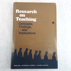 Research on Teaching: Concepts, Findings and Implications by Penelope Peterson