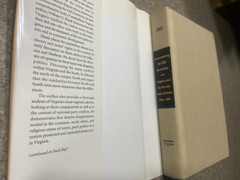 Democratizing Old Dominion: Virginia, 1824 – 1861, Shade First Edition 1996