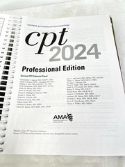 CPT 2024 Professional Edition by American Medical Association Spiral Paperback
