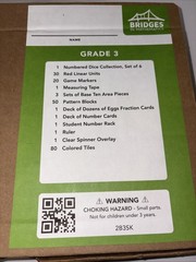 Bridges In Mathematics 3rd Grade Student Learning Kit Math Manipulatives NEW