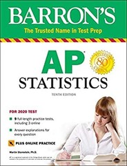 AP Statistics with Online Tests Paperback Martin Sternstein