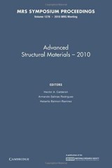 Advanced Structural Materials – 2010: Volume 1276 (MRS Proceedings), Calderon-,