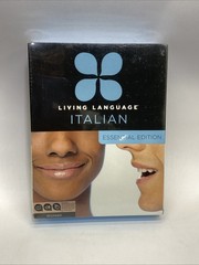 New!! Living Language ITALIAN Essential Edition Beginner – 3 Audio CDs & Book