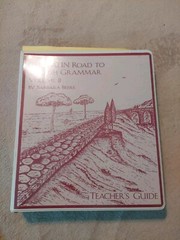 The Latin Road To English Grammar Volume 2 Set Student, Teacher Guide, Cards, CD