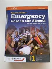 NANCY CAROLINE’S EMER.CARE IN STR.-volume 1 by Editor Pollak Andrew