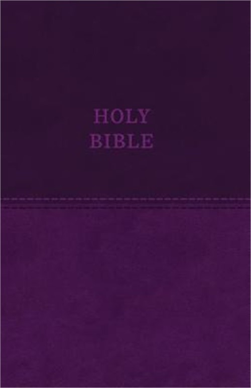 KJV, Thinline Bible, Large Print, Imitation Leather, Red Letter Edition (Leather