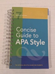 Concise Guide to APA Style: 7th Edition [OFFICIAL] Ring-bound Paperback