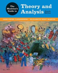 The Musician’s Guide to Theory and Analysis