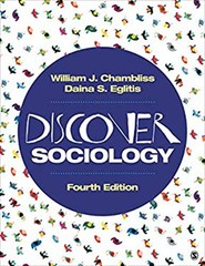 Discover Sociology Paperback Daina S., Chambliss, William J. Egli